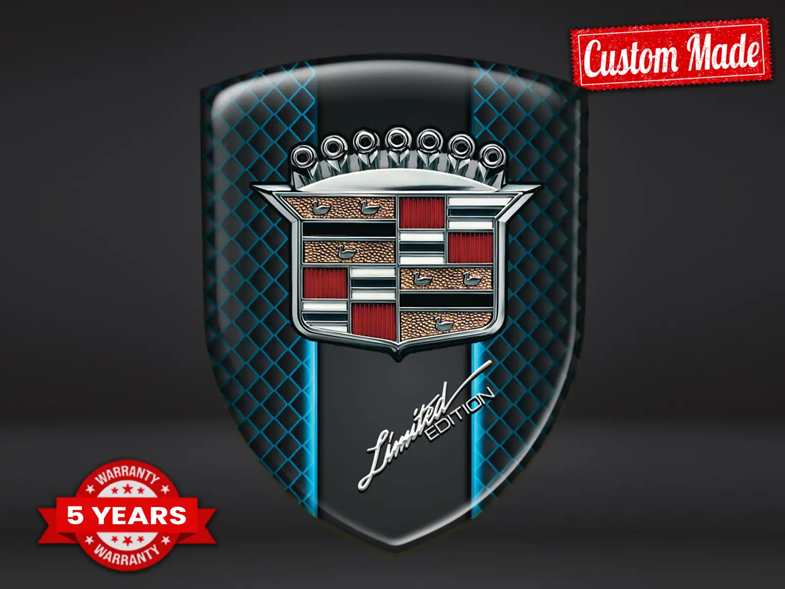 Cadillac Marken-Embleme Turbo X Pro ST